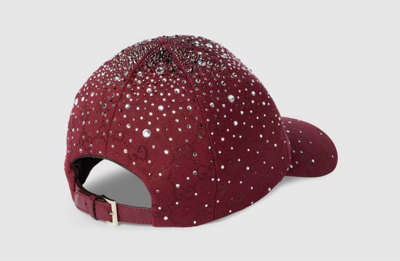 Gorra Gucci Granate con Cristales main image 0