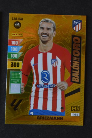 Lote 2 Cromos Griezmann Balón de Oro 464