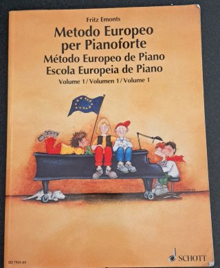 Método Europeo de Piano Vol. 1