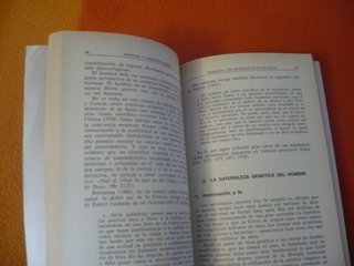 GENETICA Y CONDICION HUMANA ( LACADENA ) CIENCIA