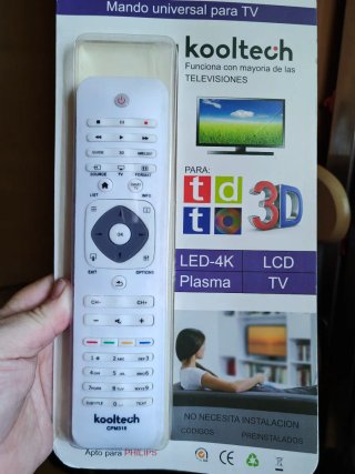 Mando Universal TV Kooltech CPM318