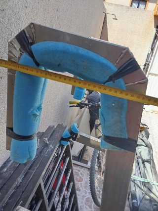 Escalera Inox Barco Piscina. Mirad la última foto.