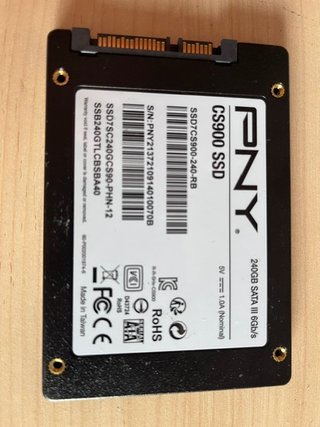 Disco SSD 240Gb PNY perfecto estado funcionamiento