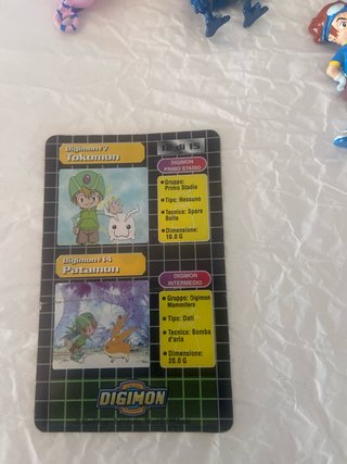Pupazzetti Digimon - Set 8 Pezzi