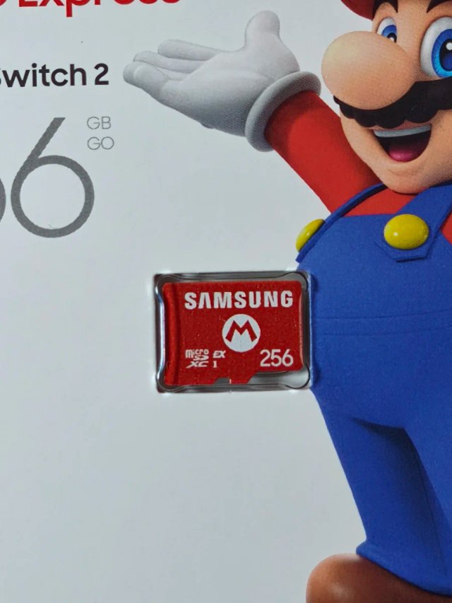 Precintado! Tarjeta Micro SD 256GB Nintendo Switch
