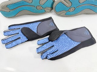 Lote neopreno buceo: chaleco, escarpines y guantes