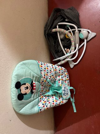 Hamaca vibratoria Mickey Mouse
