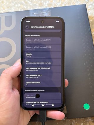 Google Pixel 9a 128 GB Negro