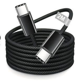 2 Cables USB C 2M Negros