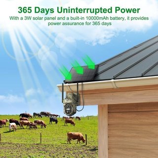 Cámara WiFi Exterior Solar PTZ 2K NUEVA