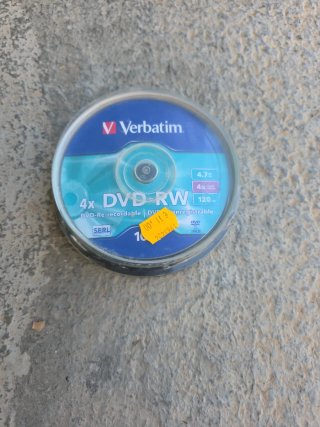 DVD-RW Verbatim 4x 120 min 4.7 GB