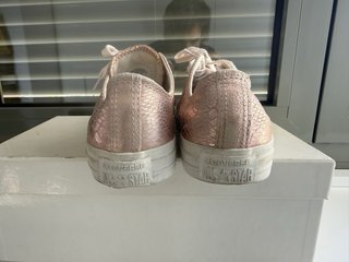 Converse Piel Rosa Metalizado T.41 (7)