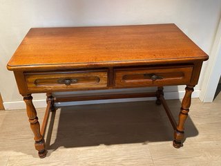 Escritorio antiguo de madera 110x59