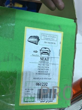 Faro seat Marbella derecho nuevo