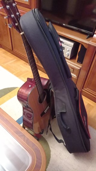 Guitarra Acústica Fender con Funda
