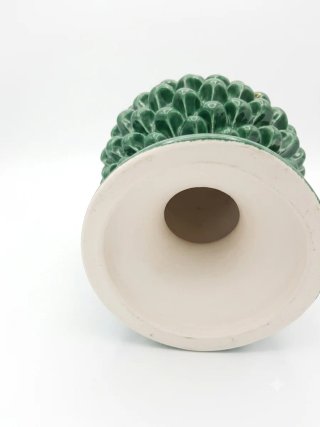 Pigna in ceramica decorata