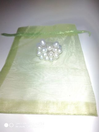 Anillo ajustable perlitas