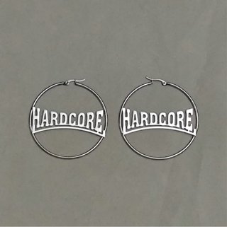 Pendientes Aro HARDCORE Plata