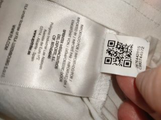 Camiseta Fila Blanca Talla L