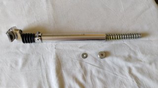 Tija sillín 29.4mm con amortiguador