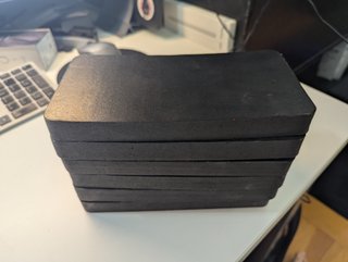 Pack 6 Almohadillas Antivibración Gimnasio