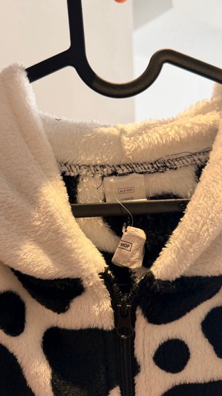 Pijama de vaca para adulto talla S/M