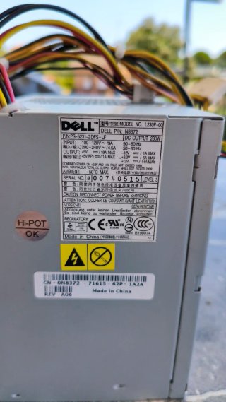 Fuente de Alimentación Dell L230P-00