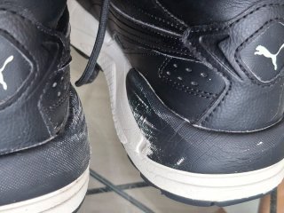 Zapatillas Puma Negras y Blancas