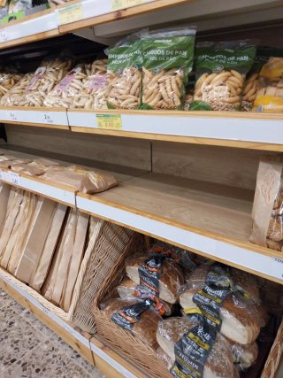 Estantería panadería madera