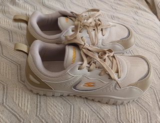 Zapatillas Hobibear Barefoot Beige/Blanco