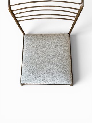 Silla escultórica de Salvino Marsura, años 70