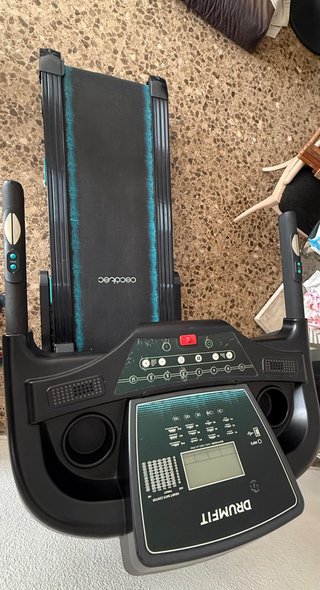 Cinta de correr plegable