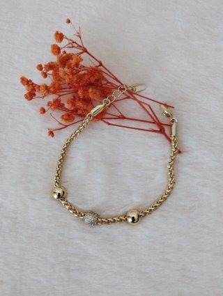 Pulseras de mujer en rodio