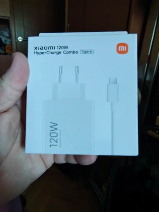 Cargador Xiaomi 120W HyperCharge Combo Type-A