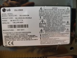 Televisor LG 22 pulgadas