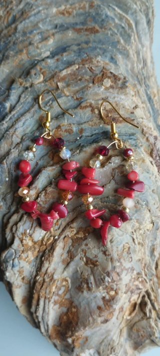 Pendientes Artesanales Cor@les