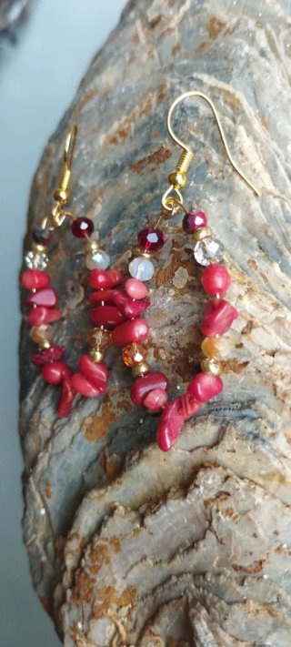 Pendientes Artesanales Cor@les