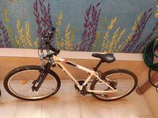Bicicletas Blancas Niños y Adultos. Ruedines tambi