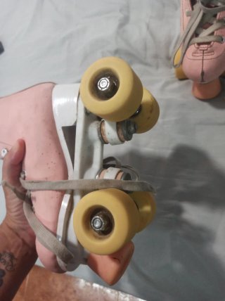 Patines de 4 ruedas rosas30/33