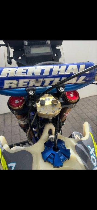 Sherco 500 Rally Enduro Moto Azul/Amarillo