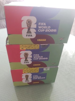 Cajas 100 sobres FIFA World Cup 2026