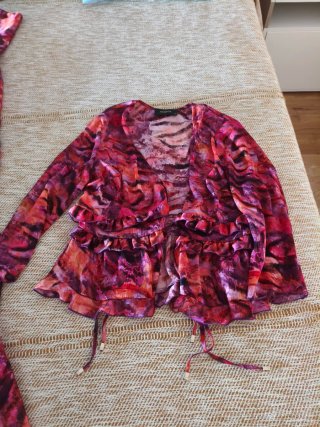 Vestido y chaqueta fiesta
