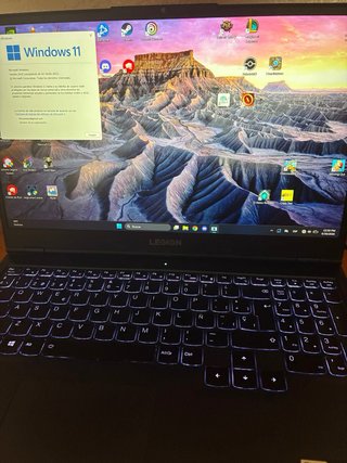 Portátil GAMER Lenovo Legion 15AC6H Negro
