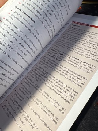 Filosofia, 1 batxillerat
