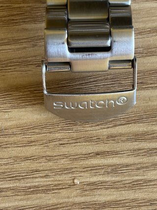 Reloj Swatch Irony Cronógrafo Plata