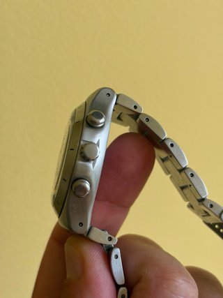 Reloj Swatch Irony Cronógrafo Plata