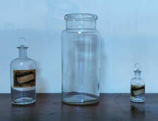 Vidrios de laboratorio y farmacia