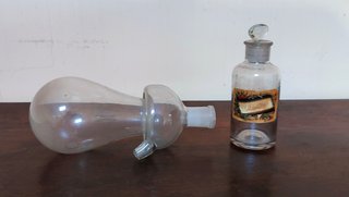 Vidrios de laboratorio y farmacia