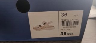 Sandalias Comfeet Beige Talla 36