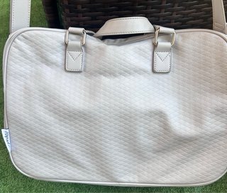 Bolso maternal Pirulos ecopiel gris